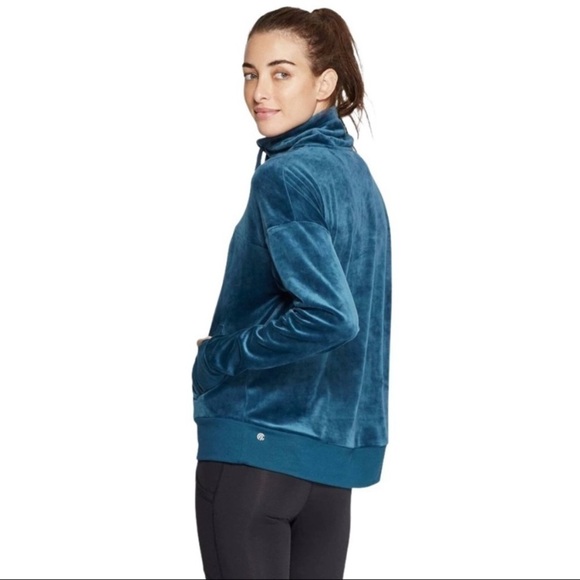 C9 EUC Cozy Velour Training 1/4 Zip Pullover - Picture 1 of 9